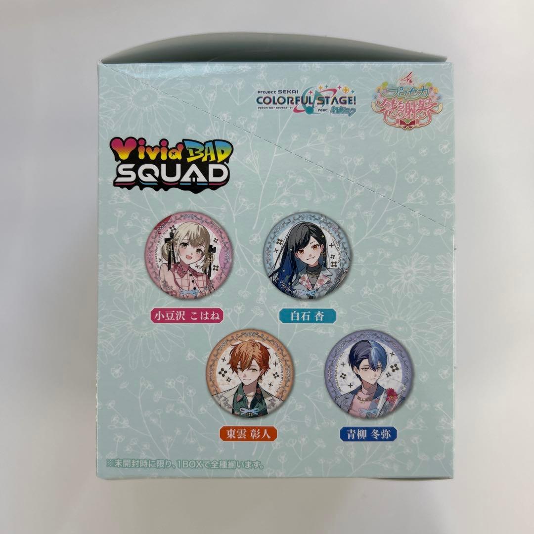 プロジェクトセカイ オーロラ箔押し缶バッジコレクション12箱+アクスタ5個