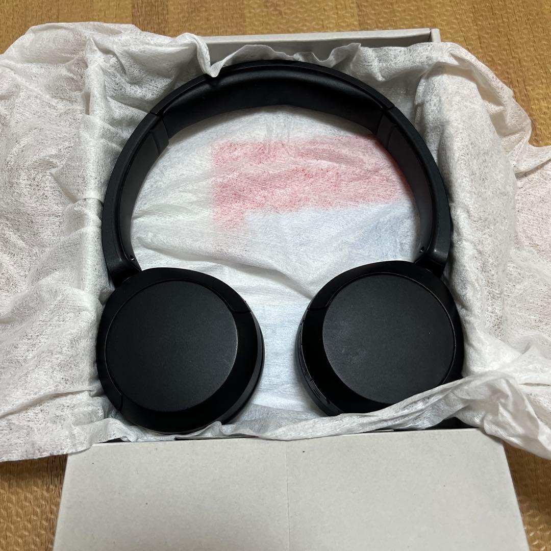 SONY WH-CH520 ワイヤレスヘッドホン 黒色