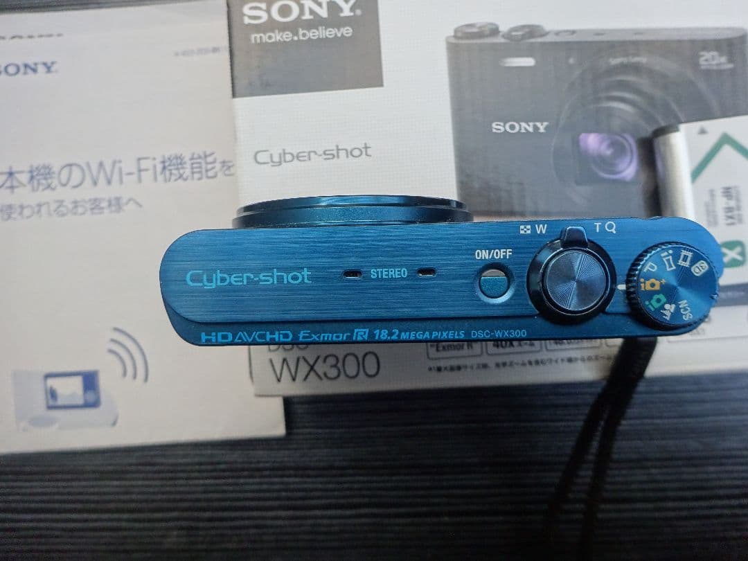 SONY Cyber-shot WX300 コンパクトデジタルカメラ