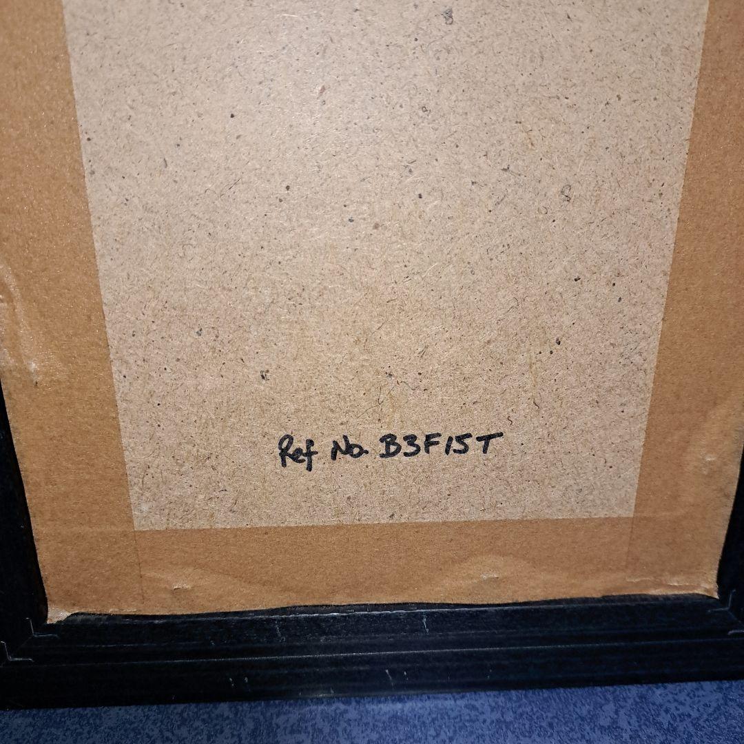 オスカーワイルド　額縁付き肖像