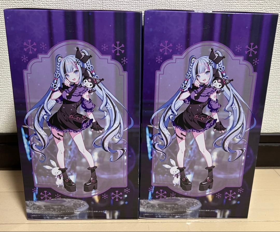 【初音ミク】雪ミクxクロミ フィギア2体セット