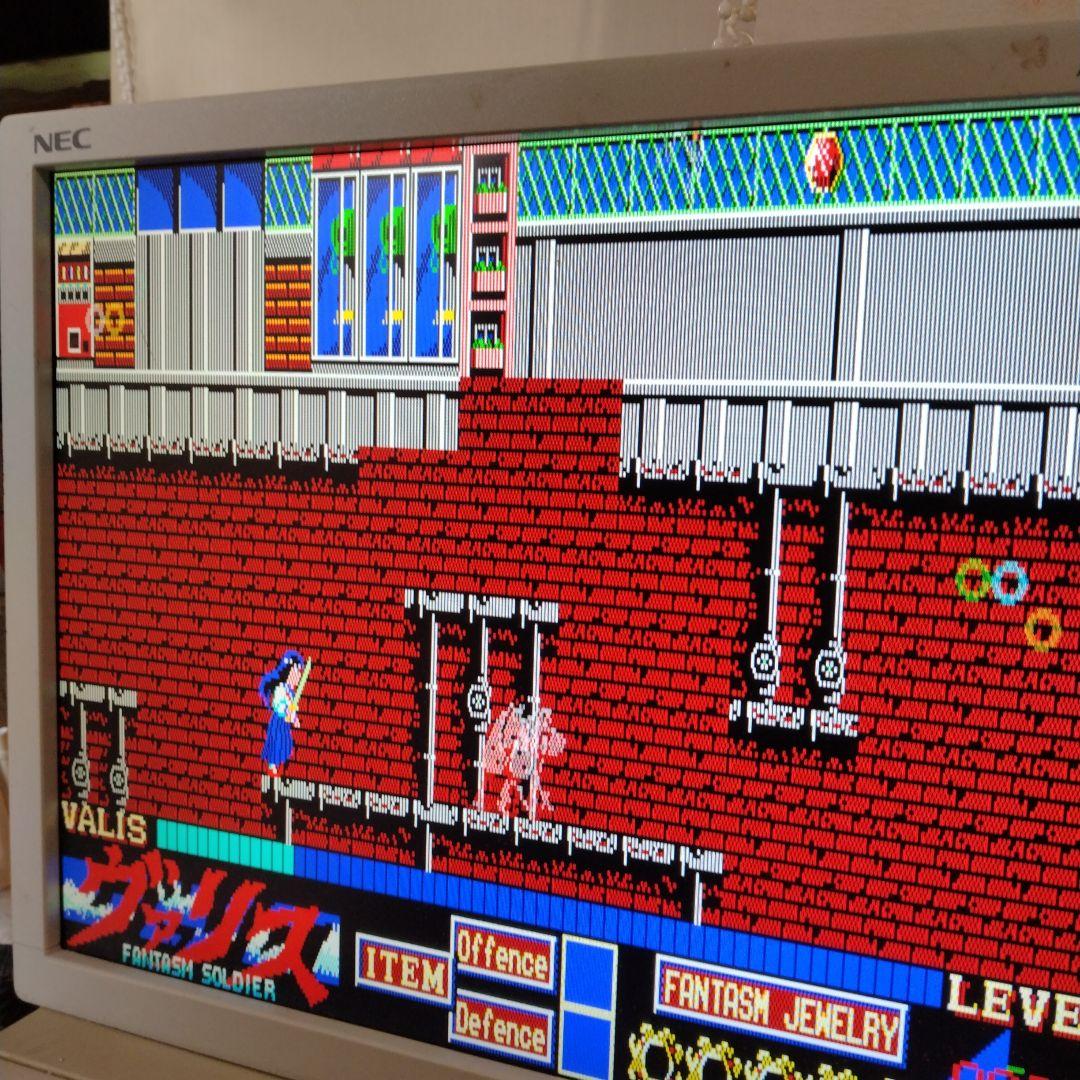 ■NEC PC-9821Cx2本体、モニター、キーボートマウス ジャンクセット