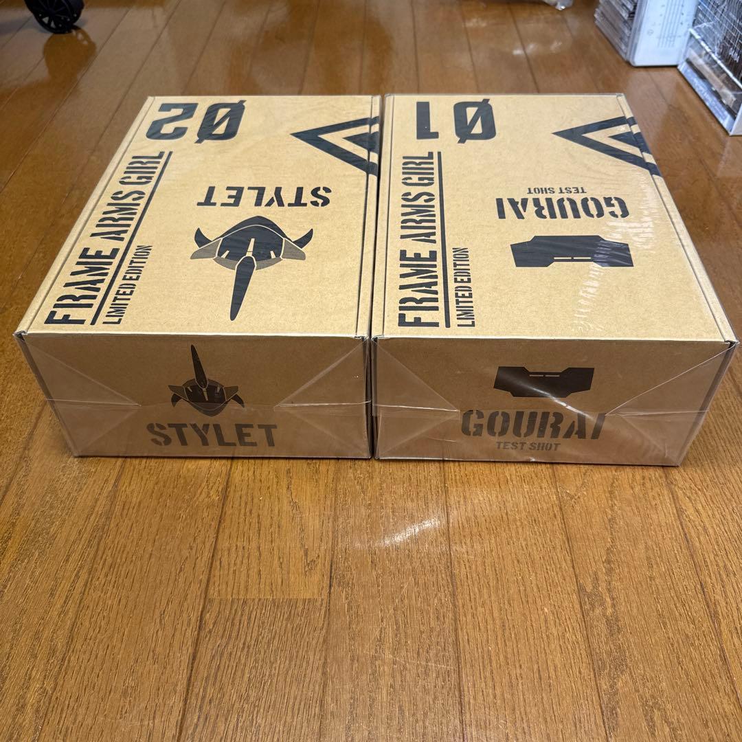 特典有フレームアームズ・ガールアニメ＆プラモデル 限定版セット01-04 A18