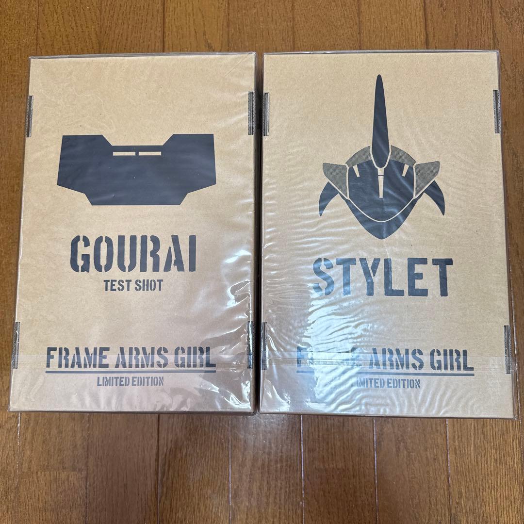 特典有フレームアームズ・ガールアニメ＆プラモデル 限定版セット01-04 A18