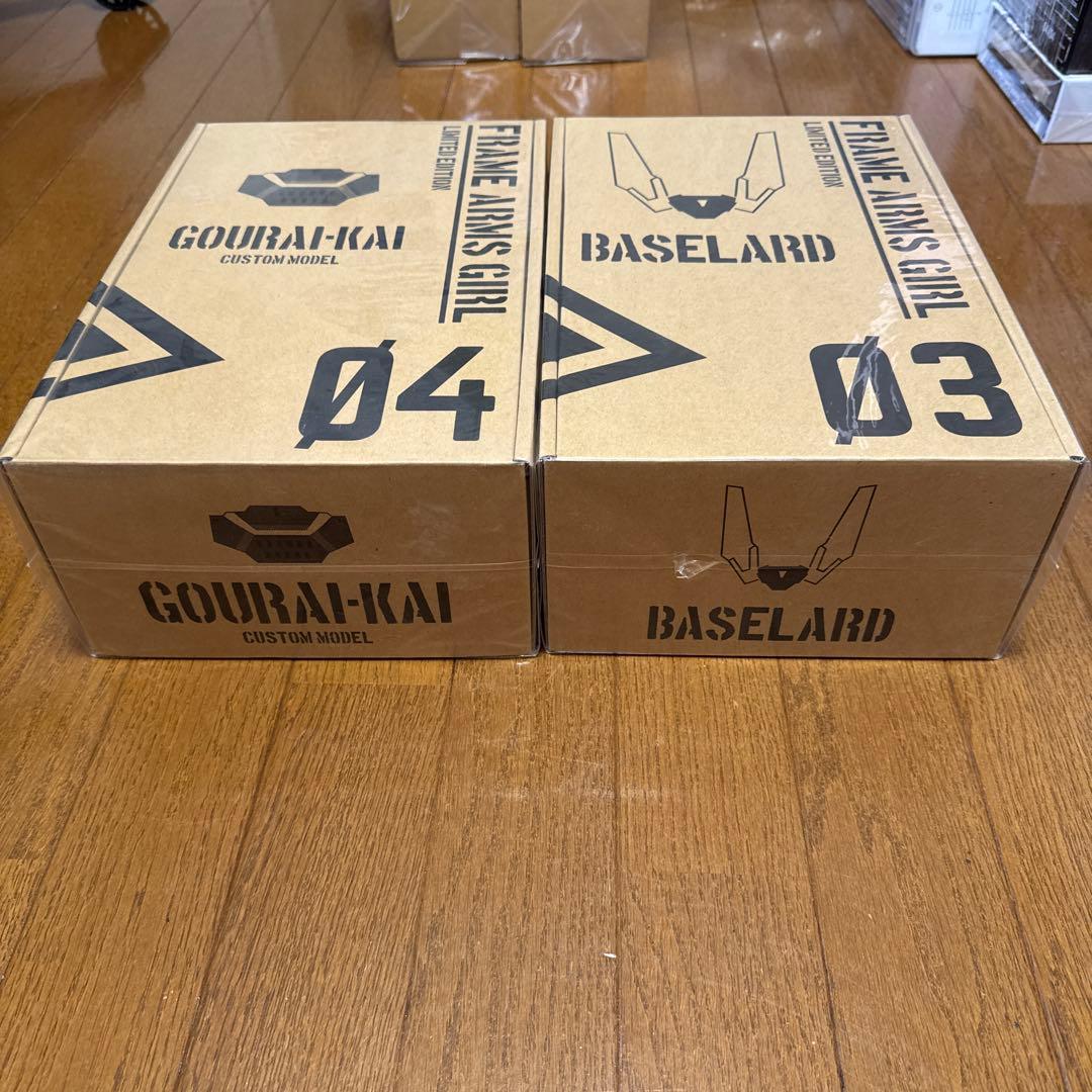 特典有フレームアームズ・ガールアニメ＆プラモデル 限定版セット01-04 A18