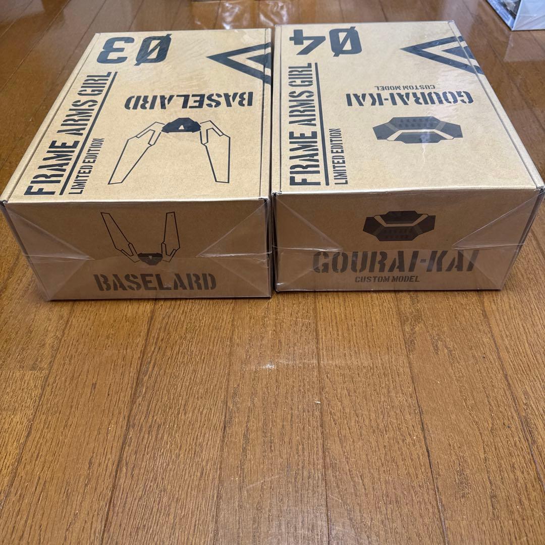 特典有フレームアームズ・ガールアニメ＆プラモデル 限定版セット01-04 A18