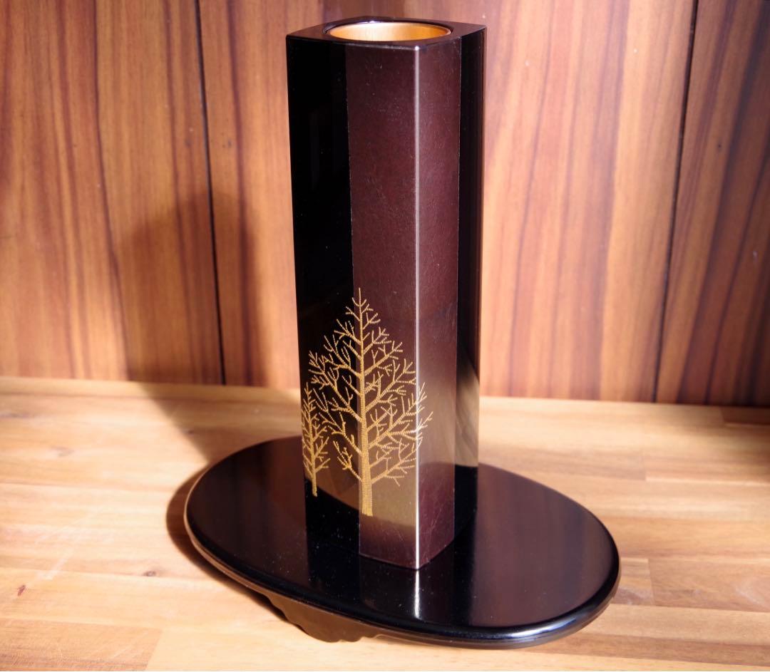 箔一　花器 花台付き