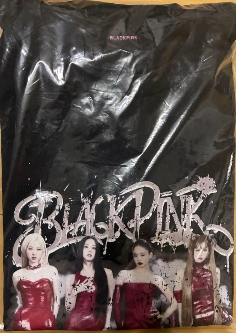 【新品】BLACKPINK DEADLINE POPUP フォトTシャツ　L