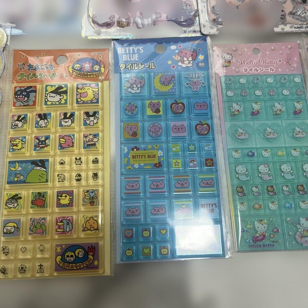 シール帳 色々セット プチドロ(マリー、たまごっち、ディズニー)