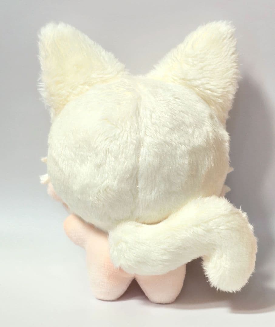 自作 無属性 ぬいぐるみ クリーム色の猫くん B 10cm