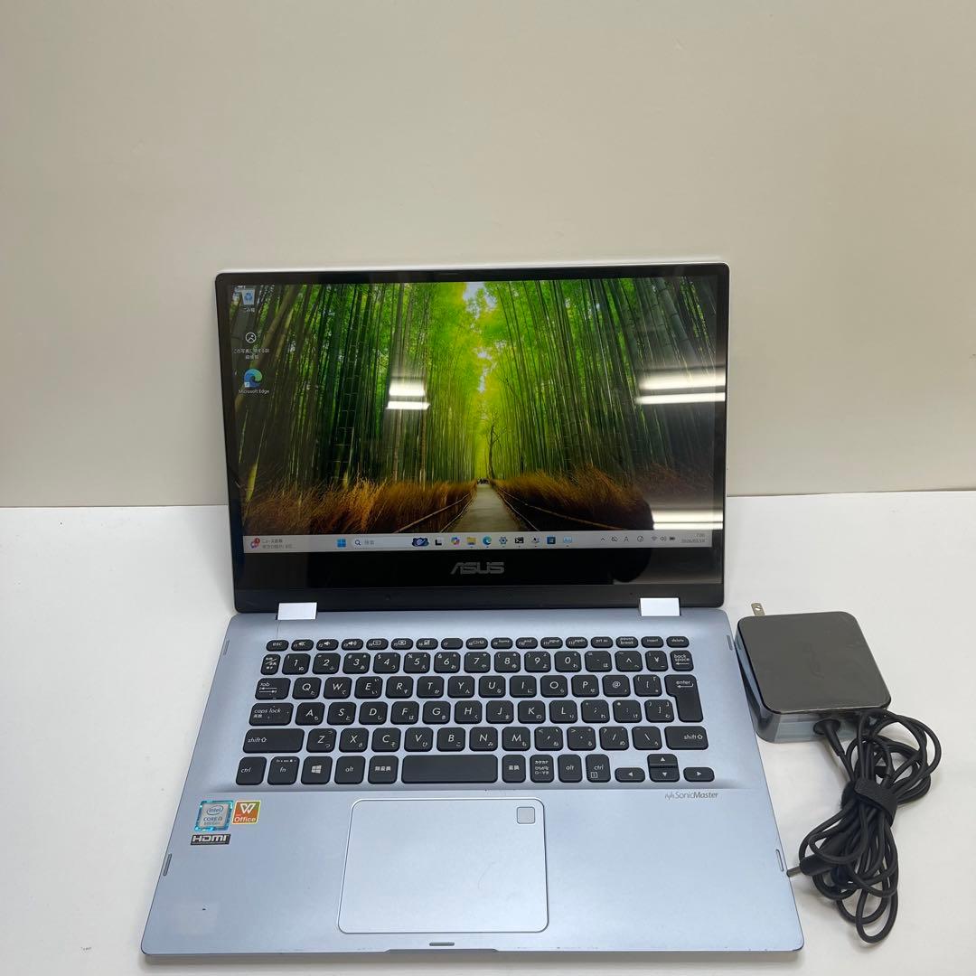 Windowsノート本体 ASUS VivoBook Flip 14 i3-8130U 12GB 256G