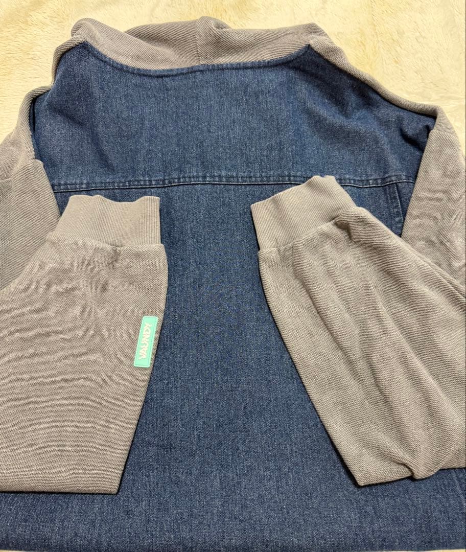 Vaundy FUSION パーカー （Gray x Denim）　値下げ中