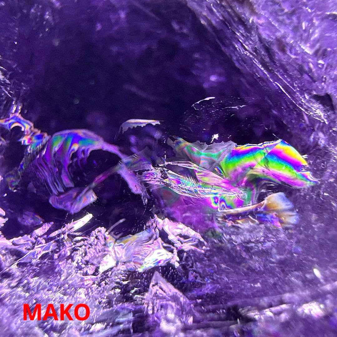 M1855☆アメジスト丸玉直径120mm2.4Kg☆天然石☆N51102