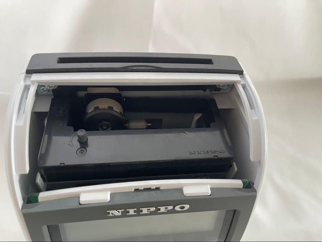 ニッポー　タイムボーイ8 プラス　ホワイト　タイムカード　通電確認済み