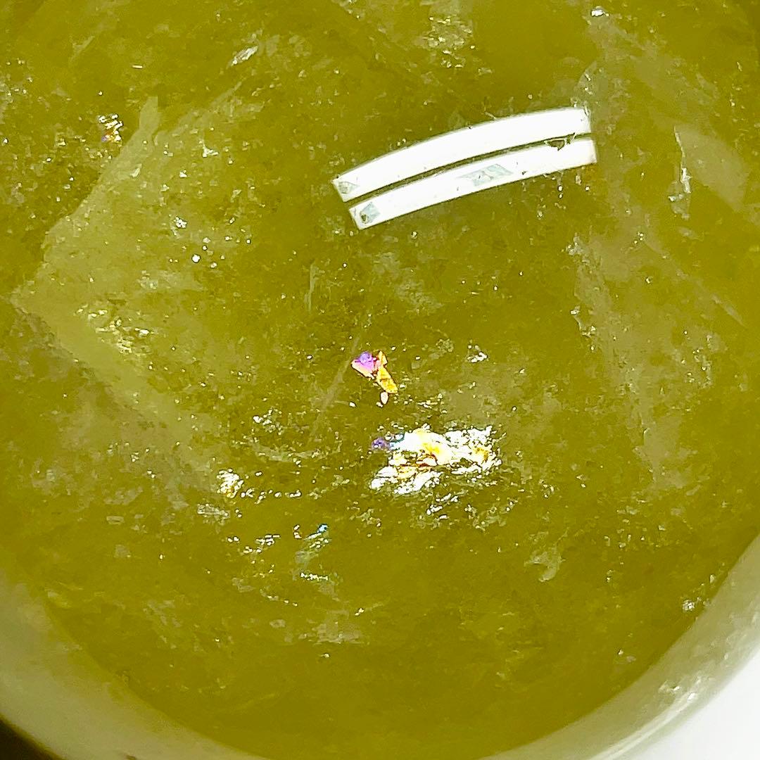 シトリン　丸玉　スフィア　黄水晶　天然石　パワーストーン　【超美品】 2