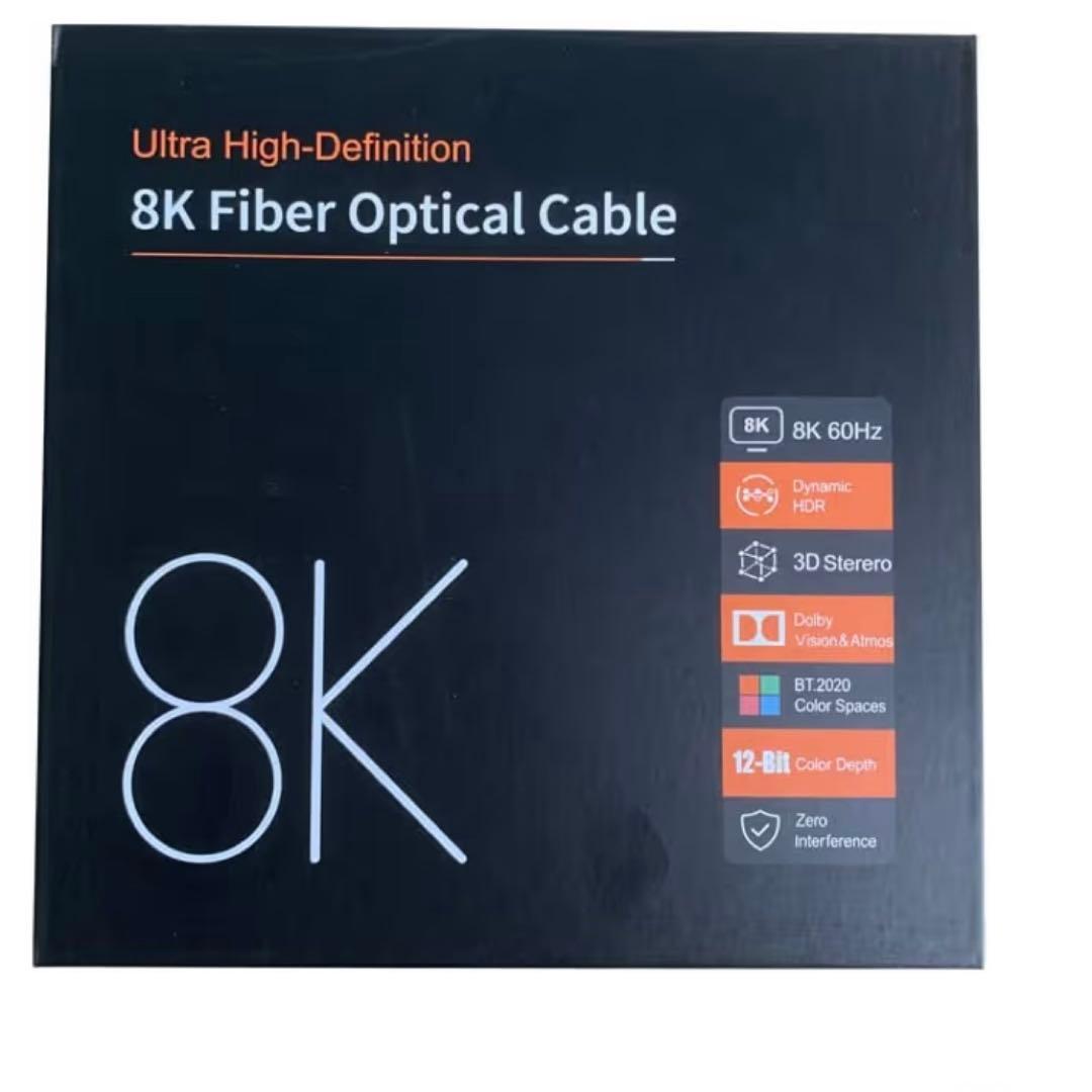 8K光ファイバーHDMI 2.1ケーブルHDMI 20m