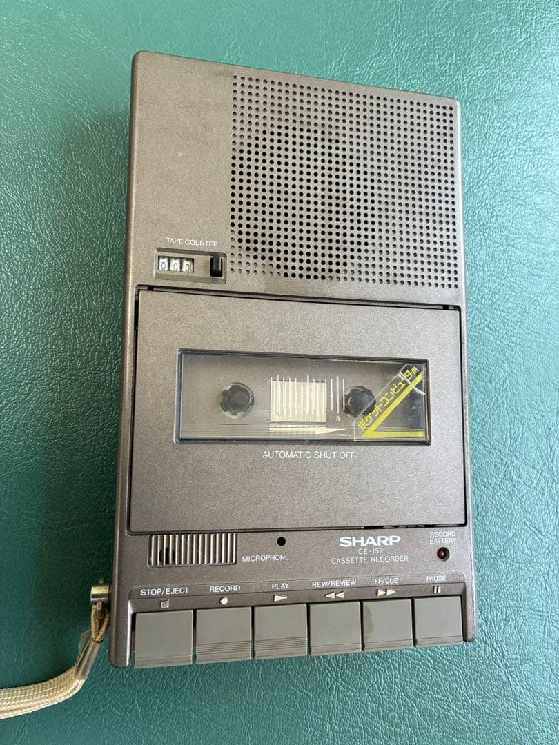 SHARP カセットレコーダー ce-152