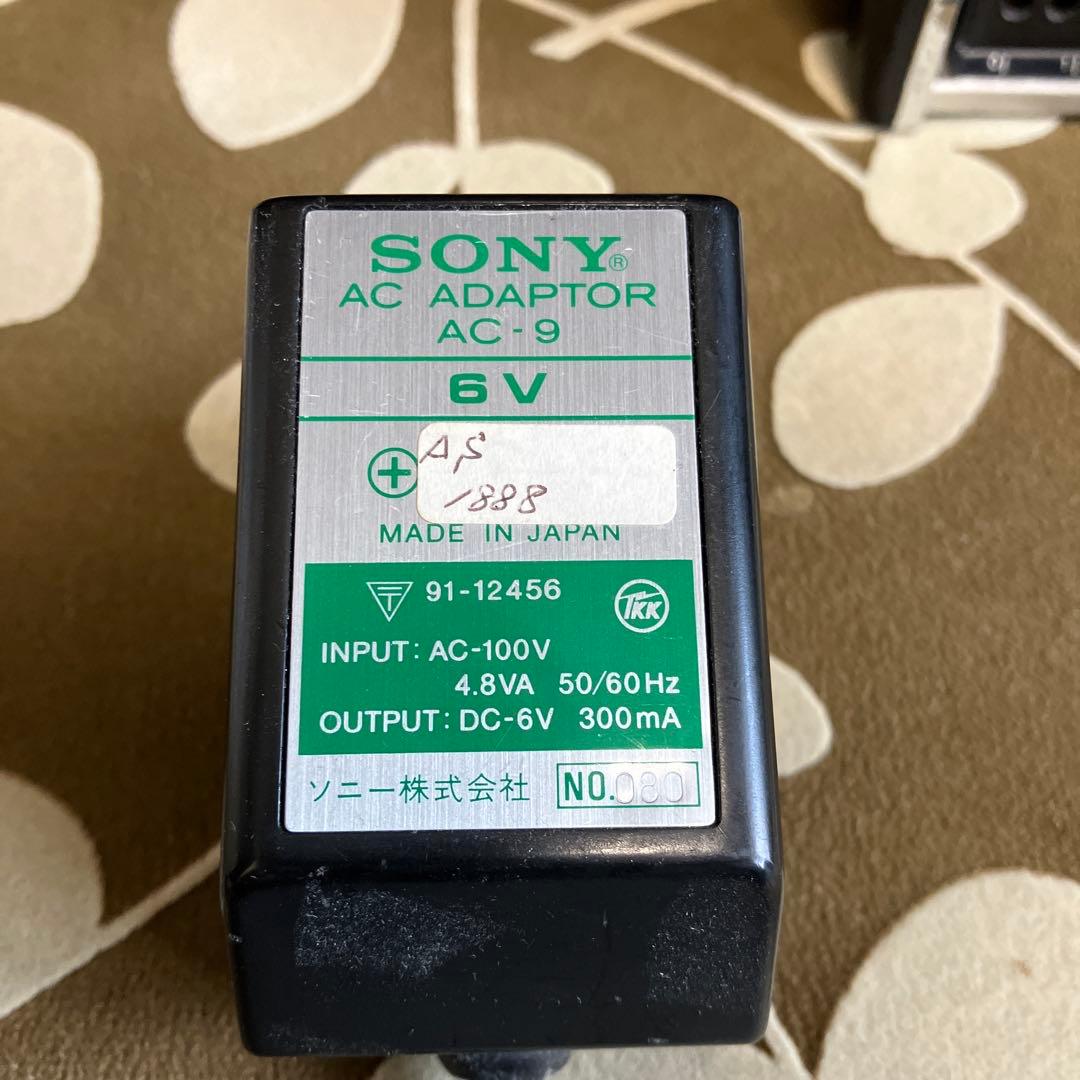 SONY スカイセンサー ICF-5800 動作品　稀少純正アダプタ付き　A