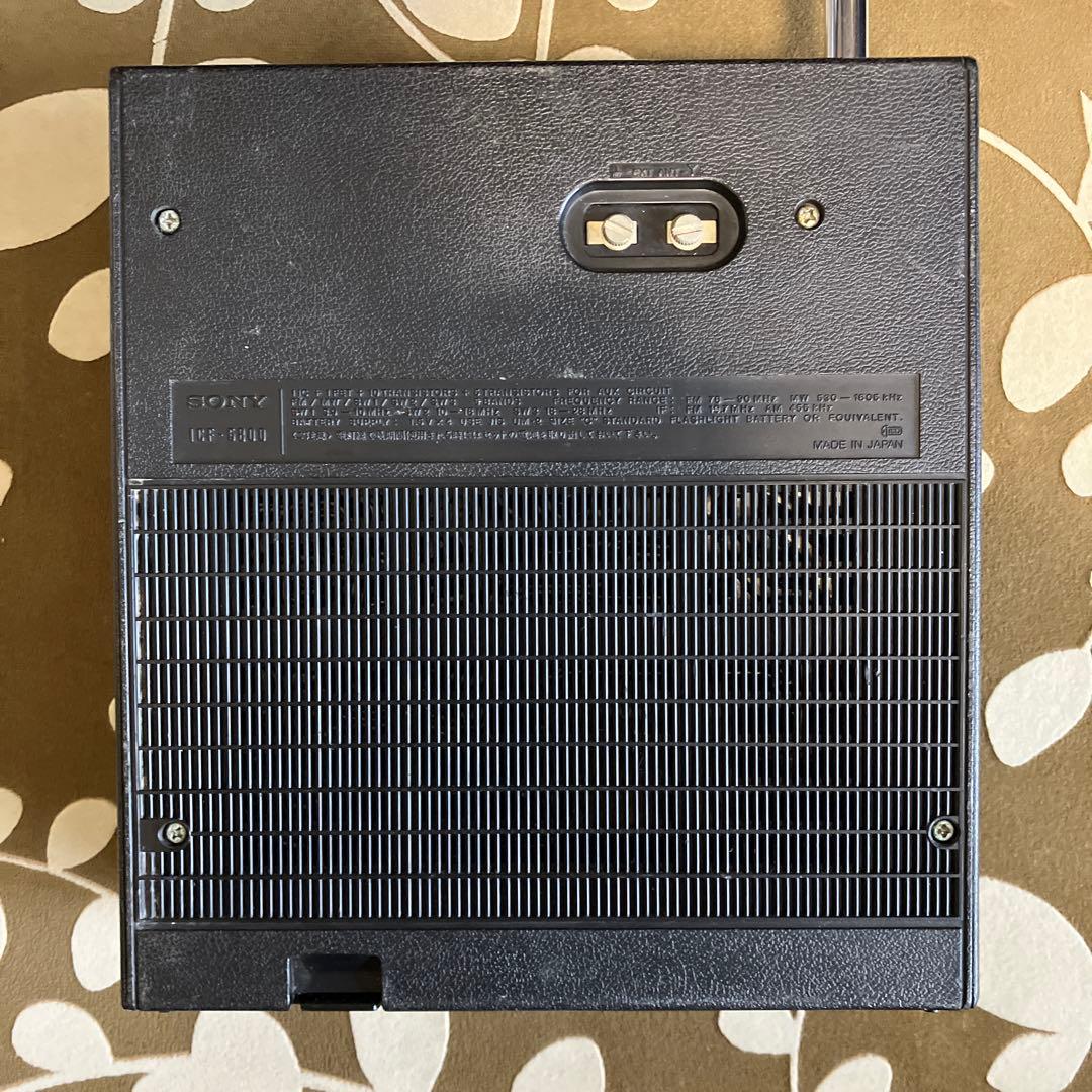 SONY スカイセンサー ICF-5800 動作品　稀少純正アダプタ付き　A