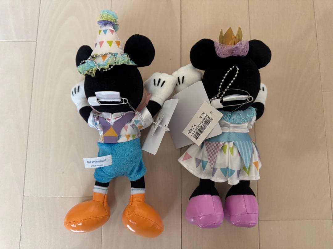 限定☆ミッキー ミニー バースデーぬいぐるみ 2023.11.18