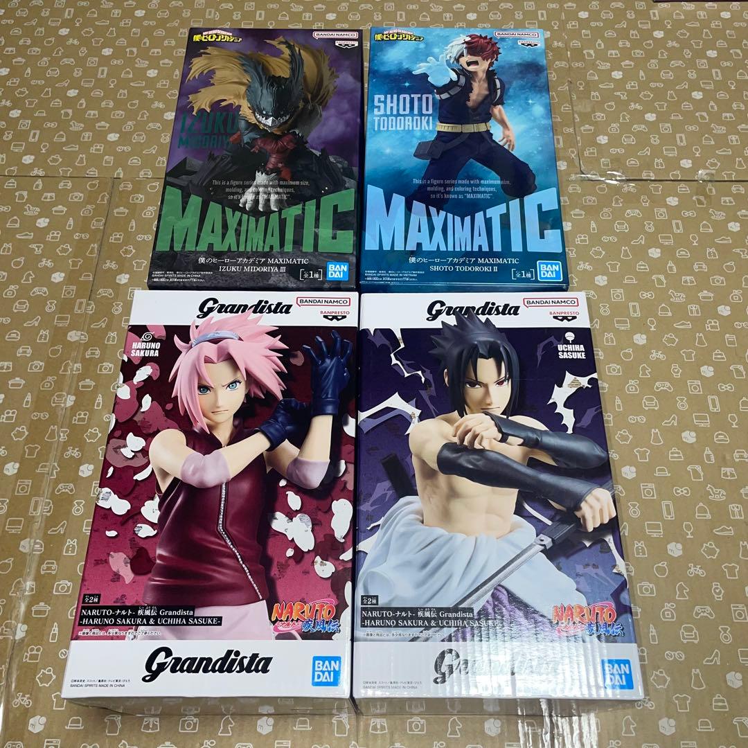 NARUTO 疾風伝　春野サクラ　うちはサスケ　ヒロアカ　緑谷出久　轟焦凍