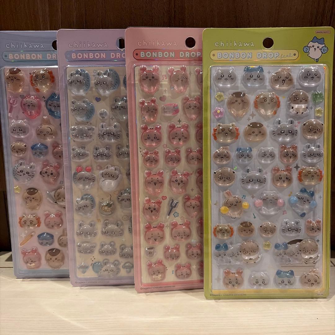 【正規品】ボンボンドロップシール　ちいかわ　古本屋　モモンガ