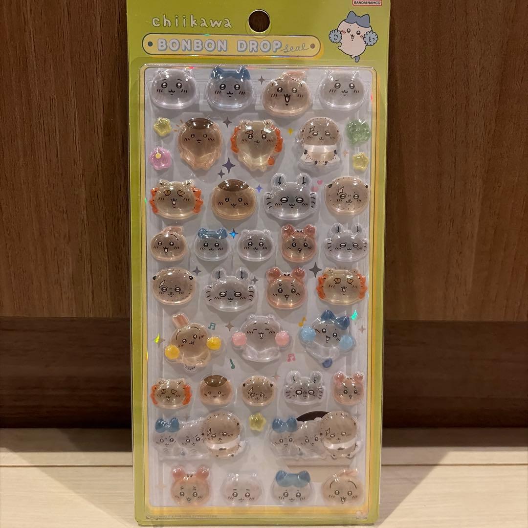 【正規品】ボンボンドロップシール　ちいかわ　古本屋　モモンガ