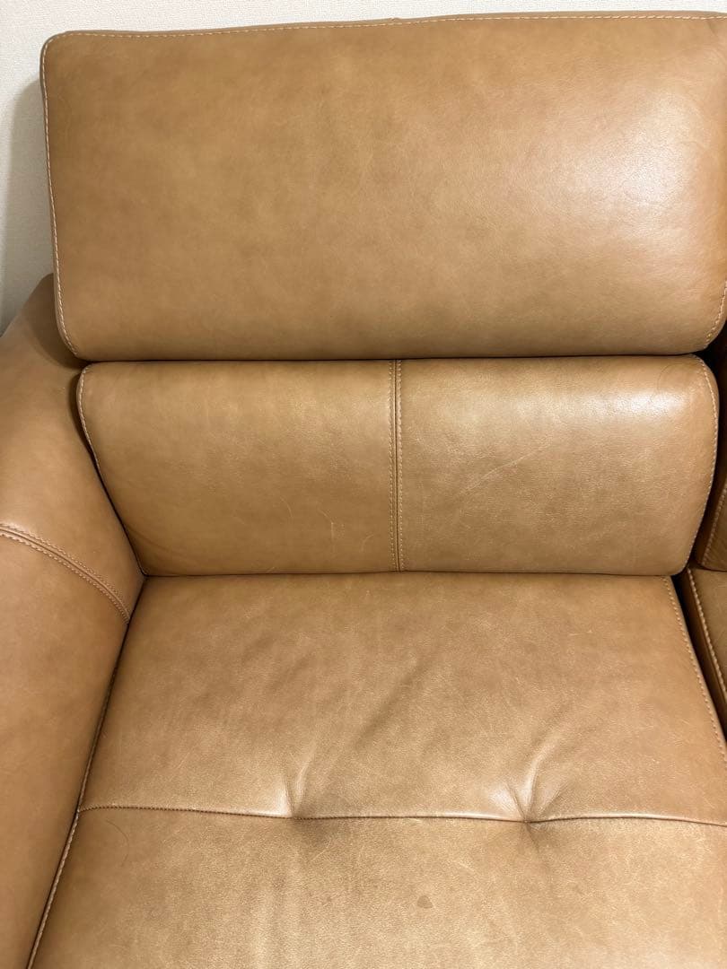 【送料込】大塚家具　定価36万円・電動リクライニングソファ
