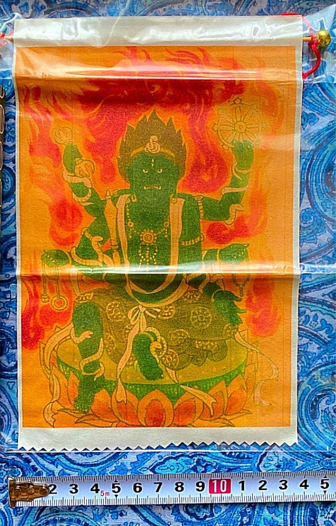 金運爆上げ　レア品！うすさま明王守り札(壁掛タイプ) 大阪国宝藤井寺