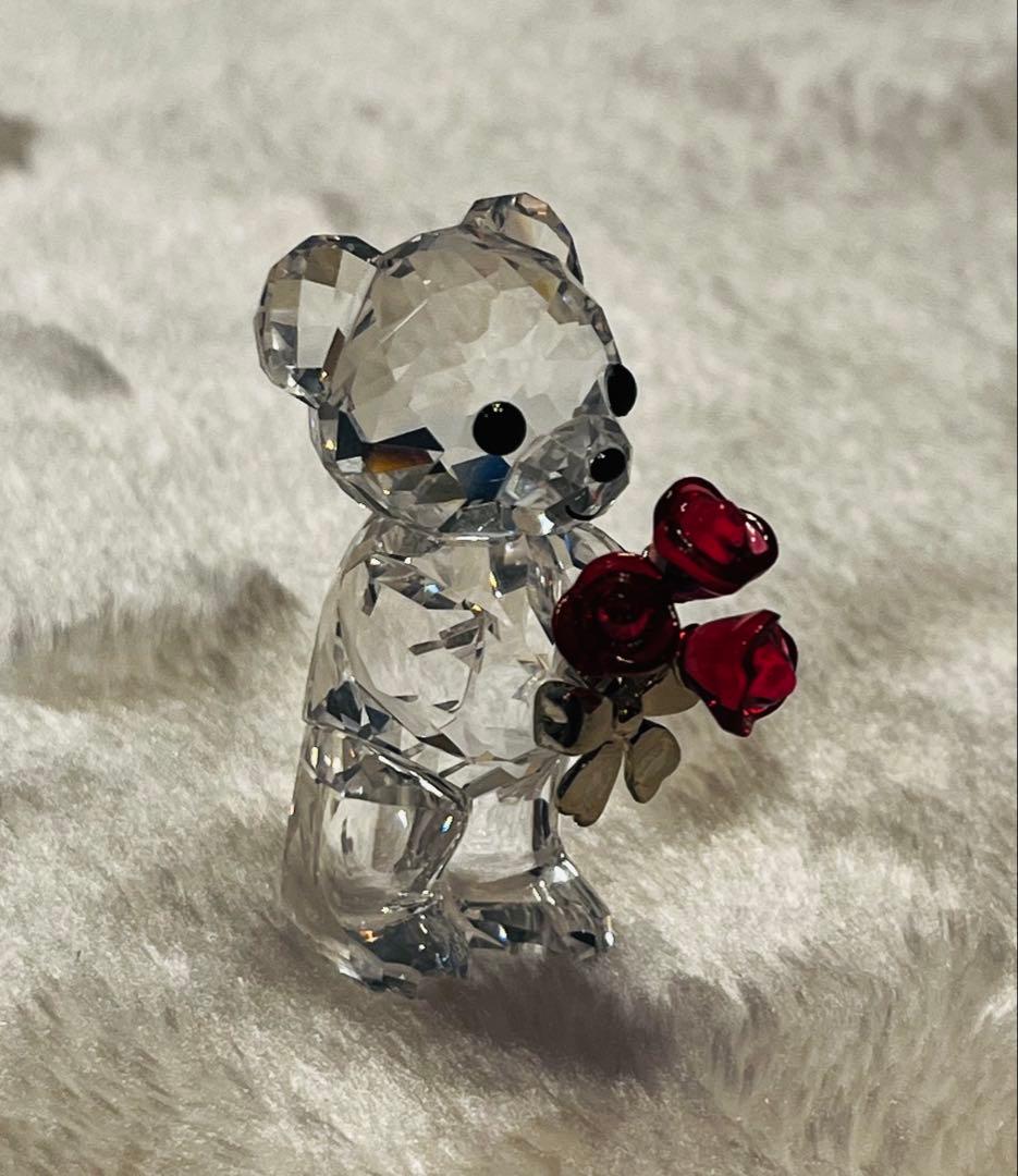 SWAROVSKI クリスタルベアRed Roses for You