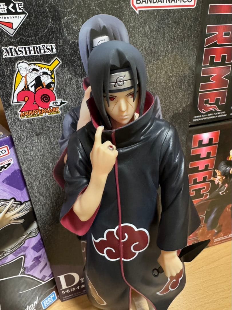 NARUTO 暁セット　一番くじ　うちはイタチ フィギュア MASTERISE
