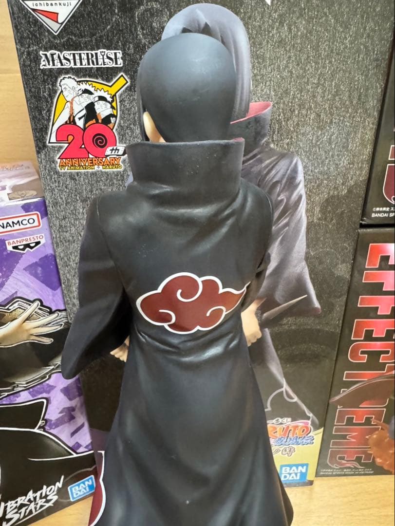 NARUTO 暁セット　一番くじ　うちはイタチ フィギュア MASTERISE