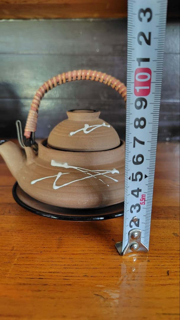 松葉平型土瓶　8セット