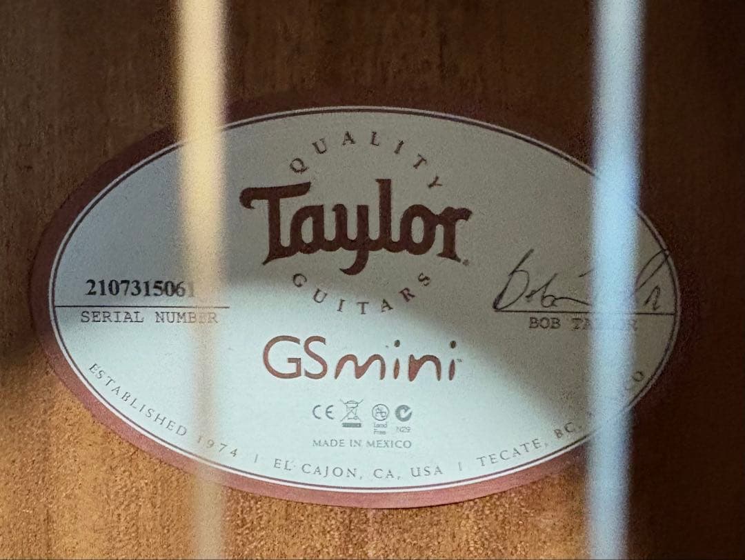 Taylor GS mini アコギ 人気モデル 美品 ソフトケース付