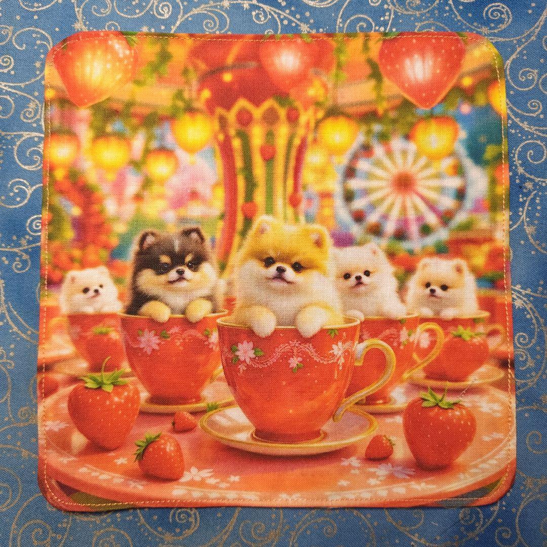 Hukumari　ハンカチ　ワンコさん柄　19枚