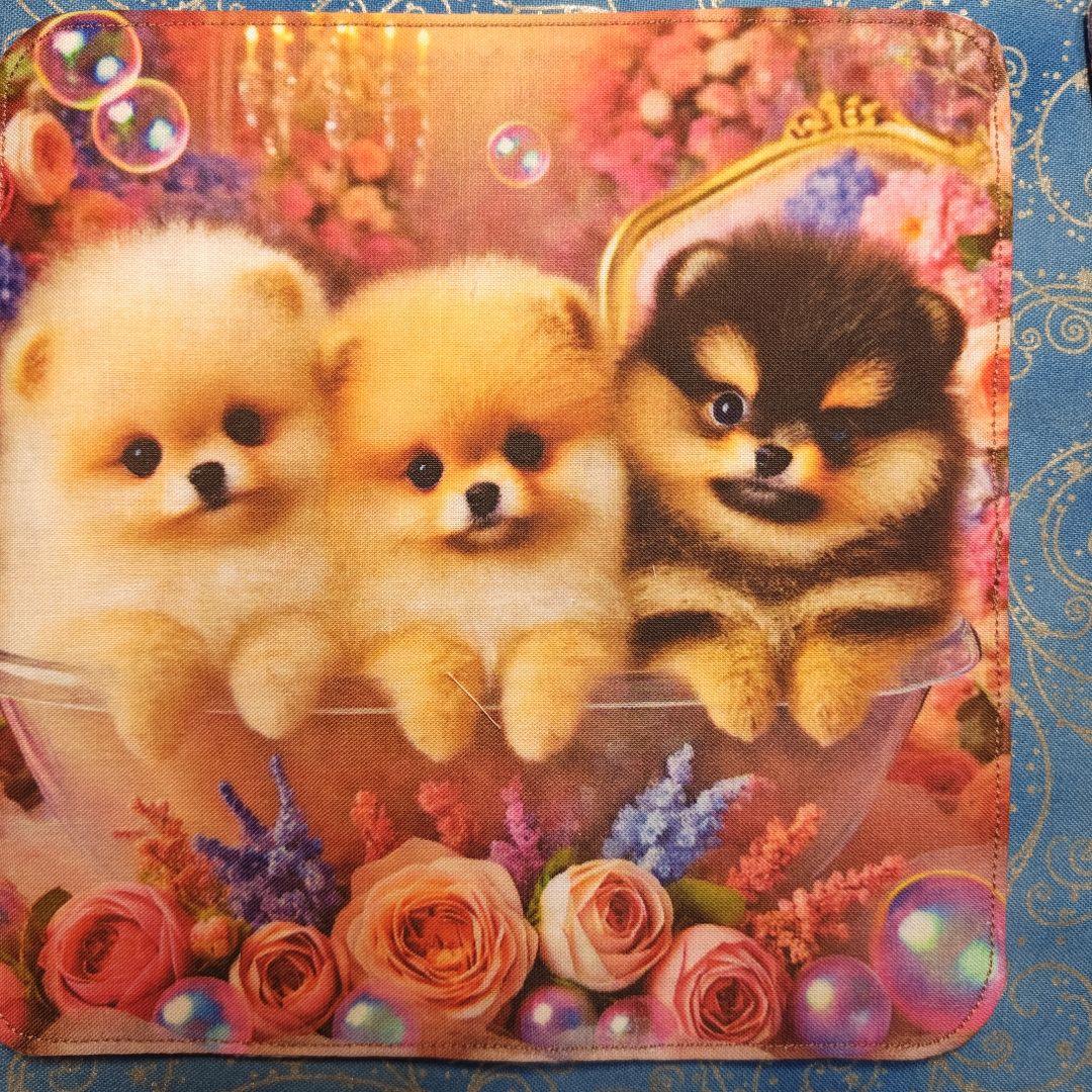 Hukumari　ハンカチ　ワンコさん柄　19枚