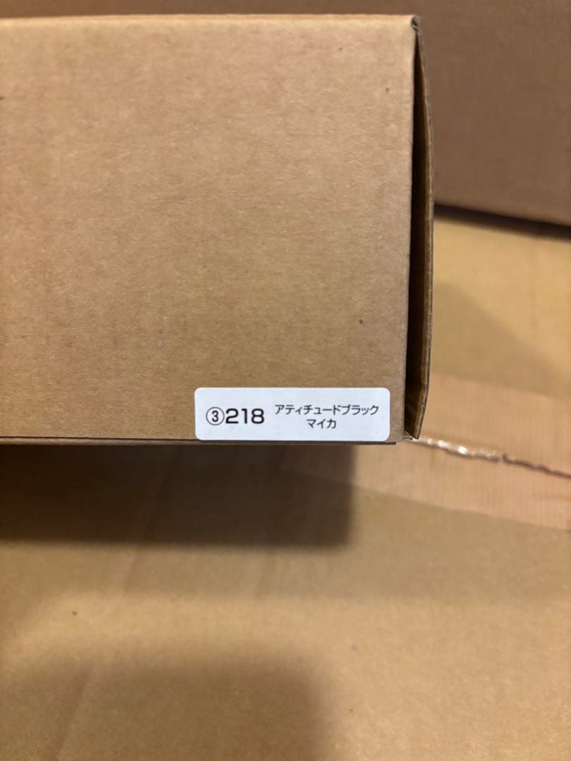 トヨタ bZ4X ミニカーカラーサンプル アティチュードブラックマイカ【非売品】