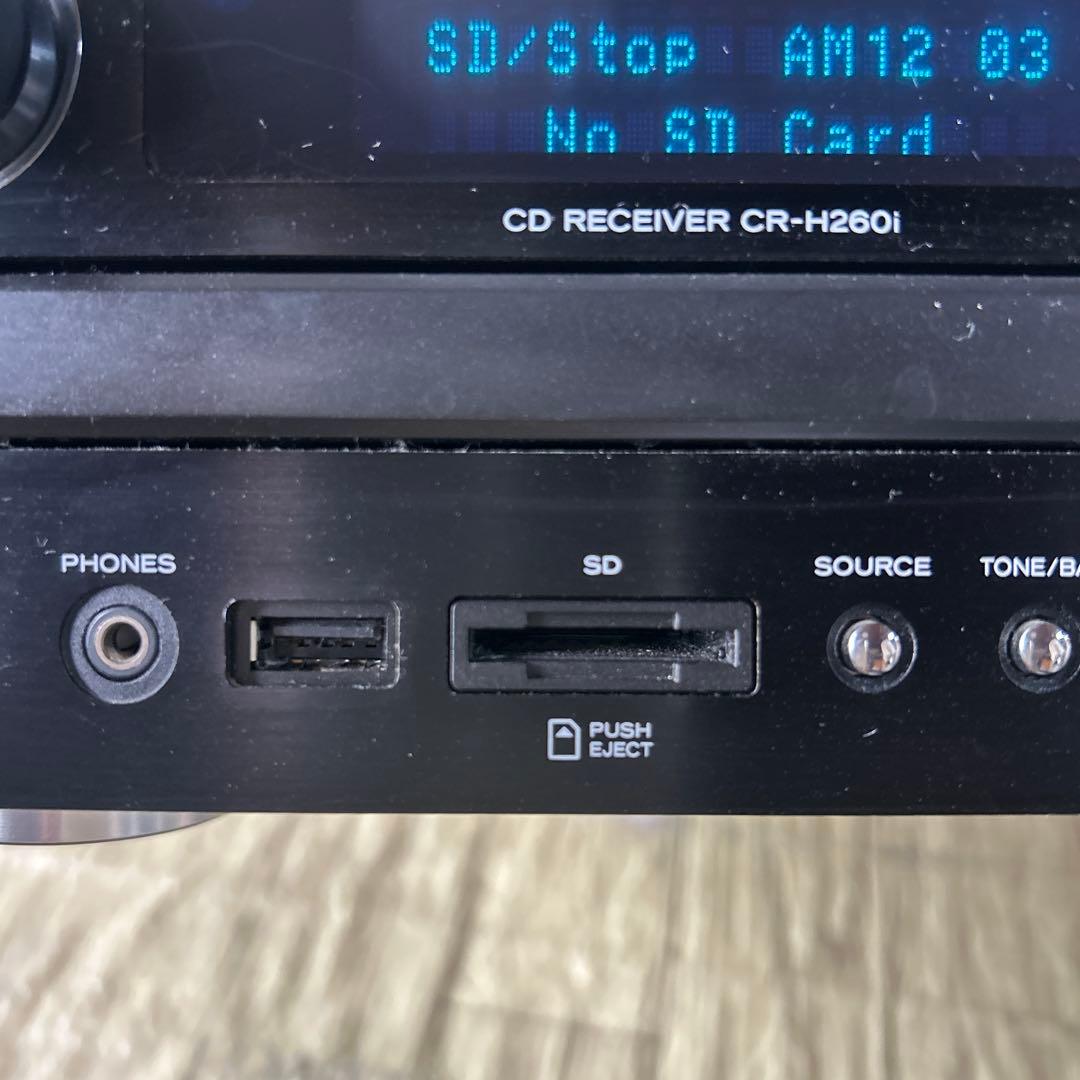 の*。様 ティアック TEAC CR-H260i CD/SDレシーバ Bluet