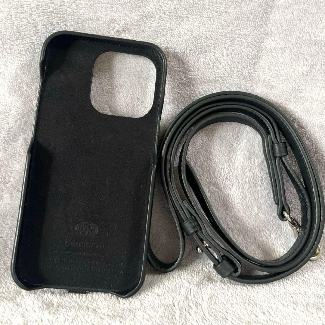 Demiurvo POCHE iPhone 13Pro ケース&ストラップ
