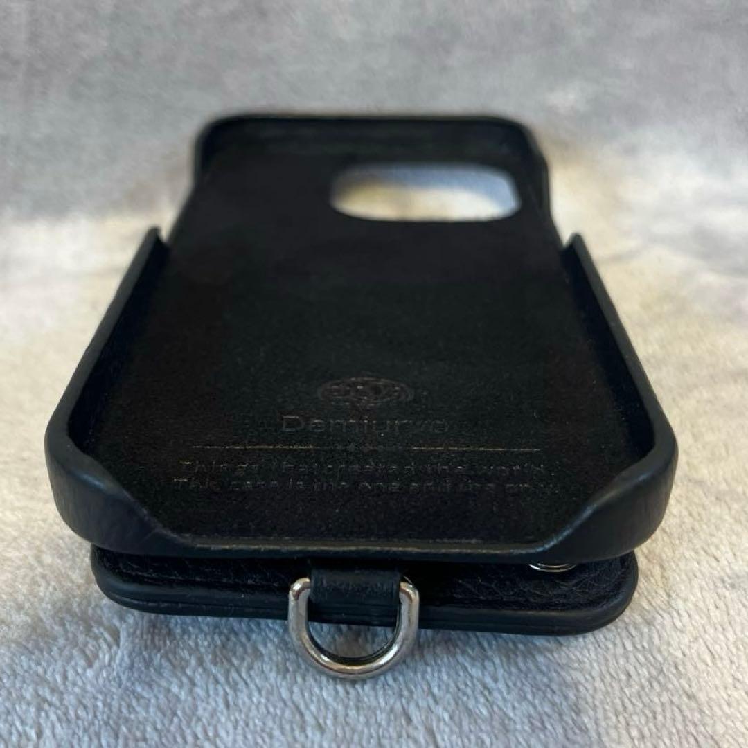 Demiurvo POCHE iPhone 13Pro ケース&ストラップ