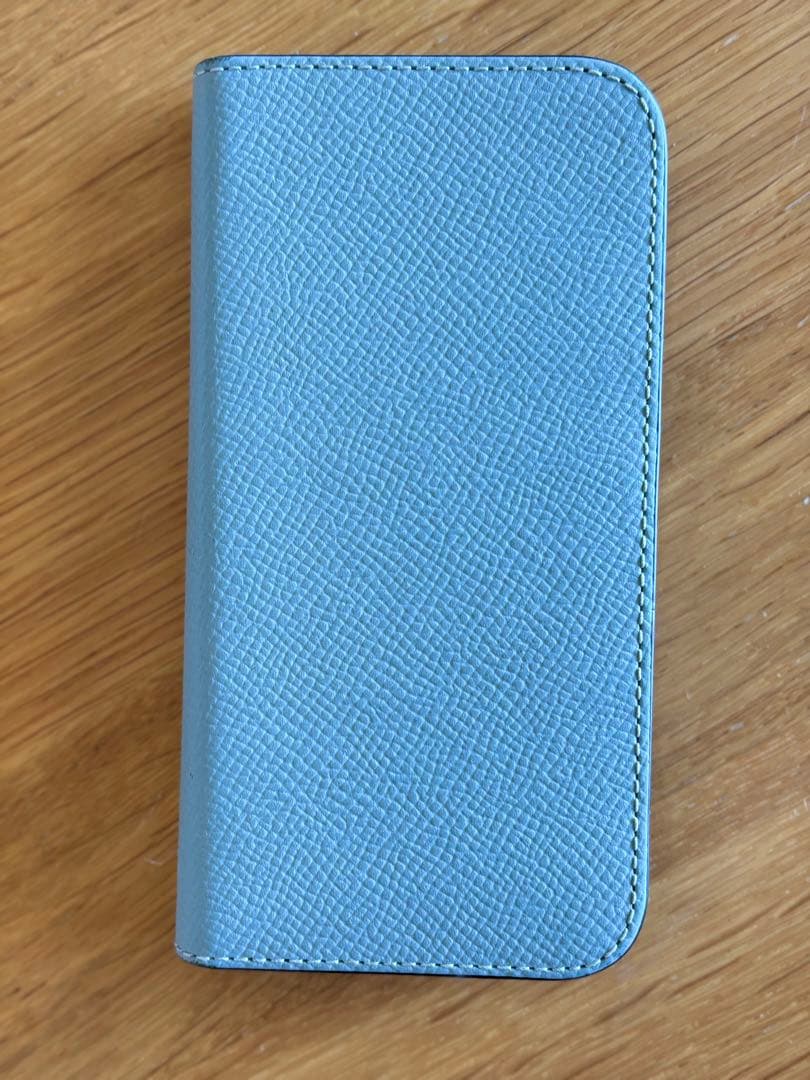 BONAVENTURA 手帳型ケースiPhone 13mini ブルーリン