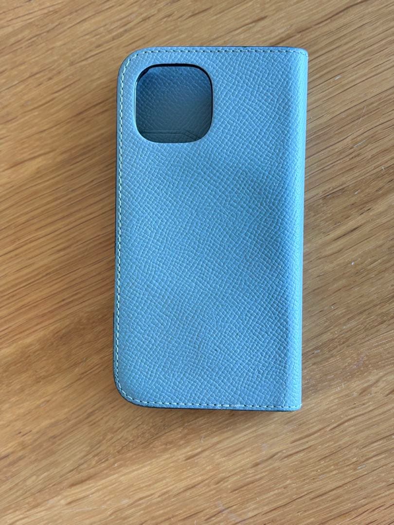 BONAVENTURA 手帳型ケースiPhone 13mini ブルーリン