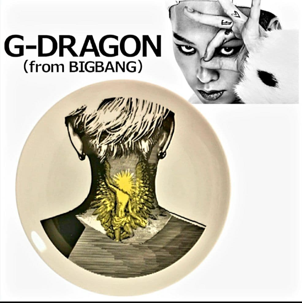 ☆BIG BANG G-DRAGON PLATE AtoZ未使用品！★