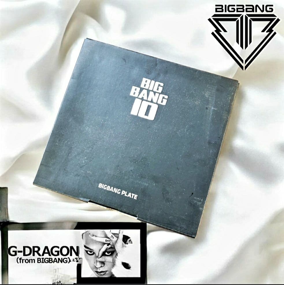 ☆BIG BANG G-DRAGON PLATE AtoZ未使用品！★