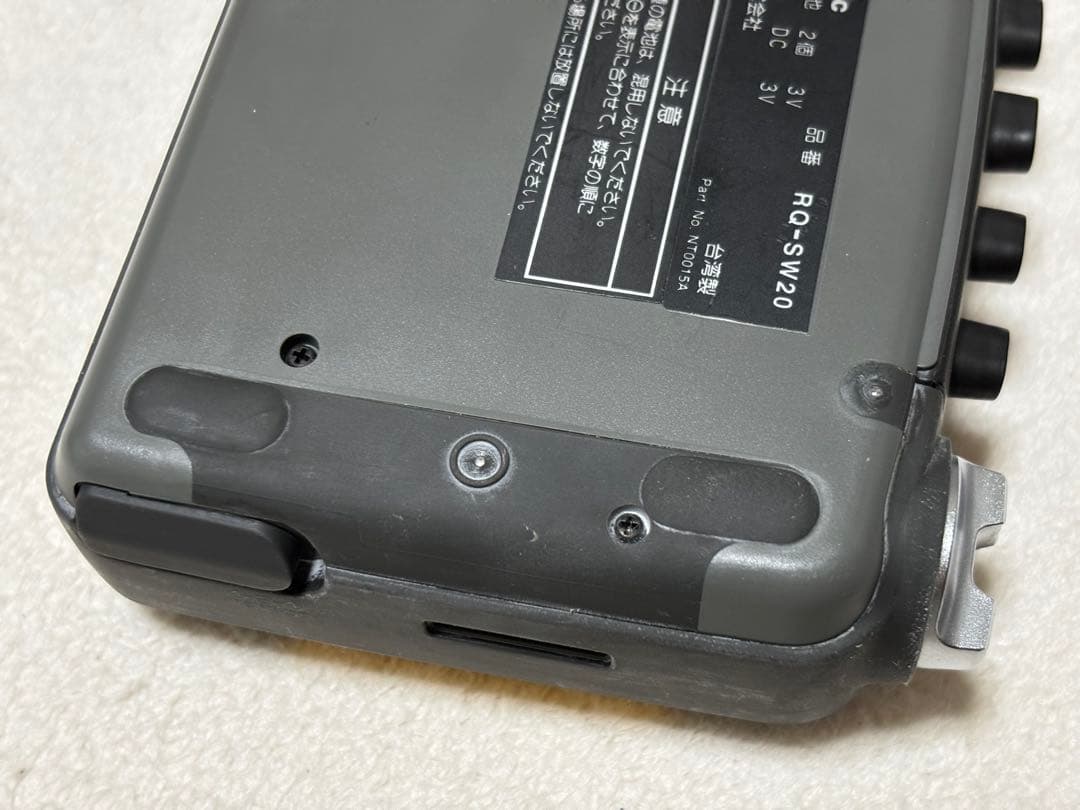 パナソニック ショックウェーブカセットプレーヤー RQ-SW20