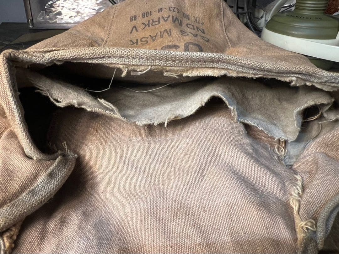 USN ガスマスク 米軍 バッグ ND 自衛隊