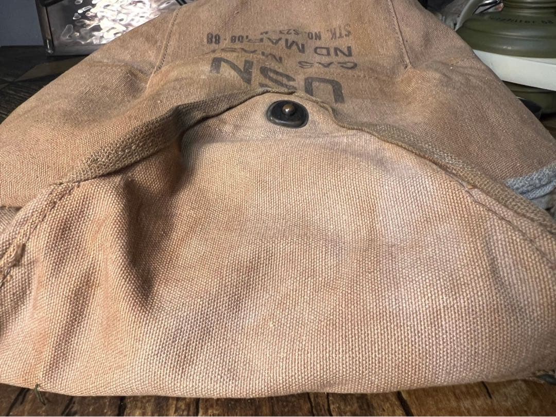 USN ガスマスク 米軍 バッグ ND 自衛隊