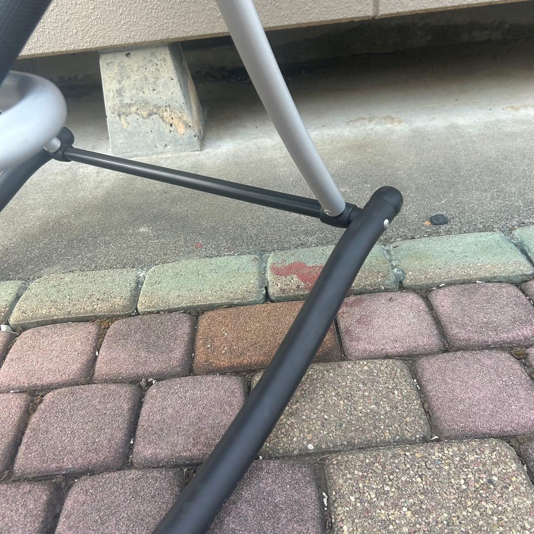 【美品】フォールディング メッシュ ロッキングチェア サウナチェア【折り畳み式】