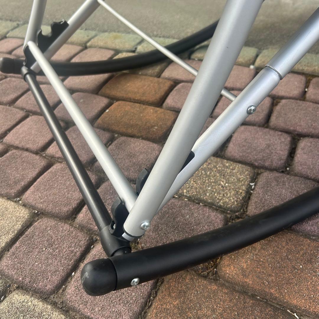 【美品】フォールディング メッシュ ロッキングチェア サウナチェア【折り畳み式】