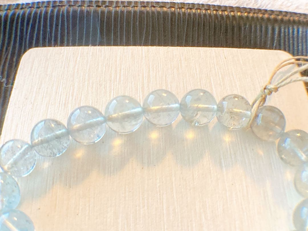 アクアマリン ブレスレット 約9.5mm